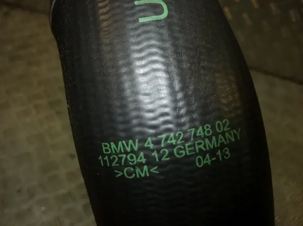 Tubería de aire intercooler BMW F20 F30 F25 N47N 4742748 image 2