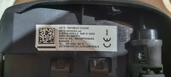 Airbag Ford OE DS7378043B13 pour Mondeo MK V 2016 image 4