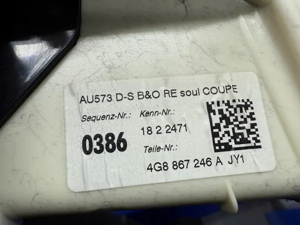 Audi A7 achterpilaarbescherming OEM 4G8867245A 4G8867246A image 7