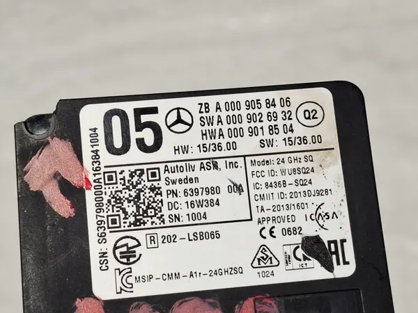Sensor ponto cego OEM A0009058406 para Mercedes image 8