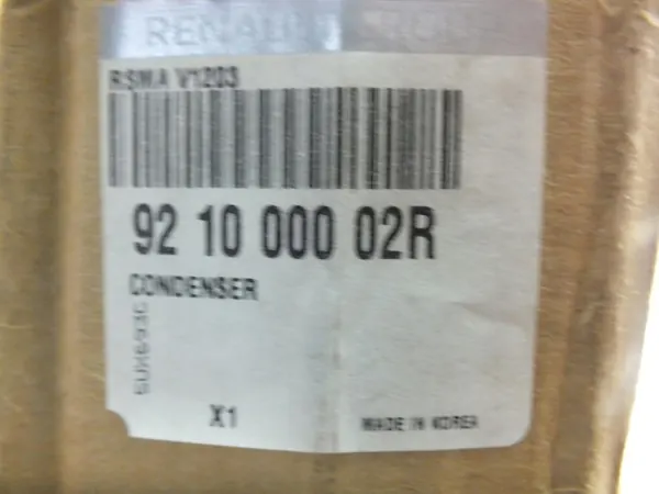 AC-kondensaattori RENAULT LAGUNA III 1.5DCI 2.0DCI OEM image 2