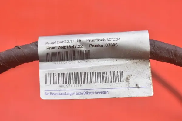 Lenkgetriebe-Kabelbaum OEM 4KL971111B image 5