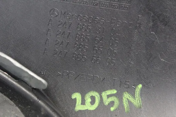 Achterbumperdiffuser Mercedes GLB 247 W247 A2478853104 image 7