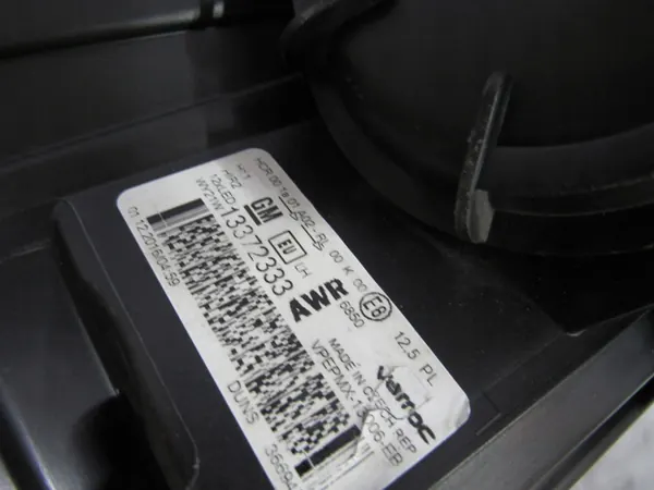 Vasen Opel Meriva B Ajovalolasi EURO image 9