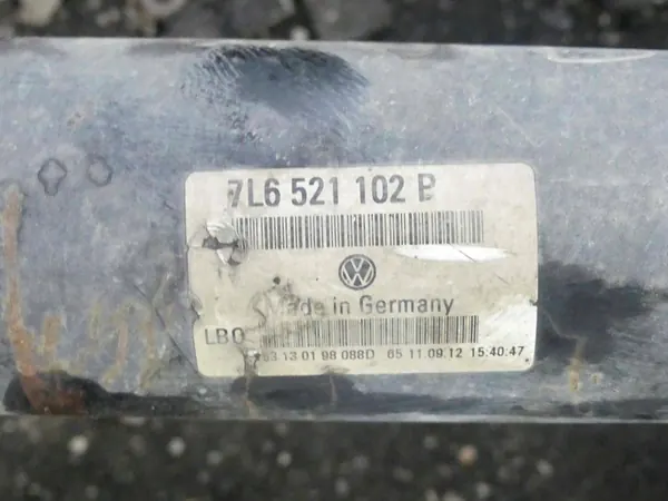 Bakre drivaxel VW Touareg I 7L 4.2B V8 AXQ image 6
