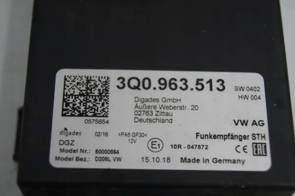 Aquecedor Audi Q7 II OEM 4M0265105E - Usado image 3