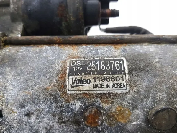 Motor de arranque Chevrolet Captiva 2011 image 8