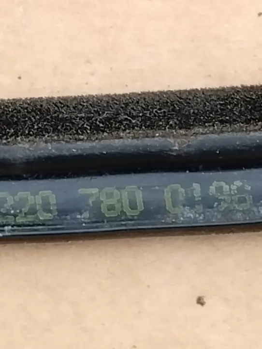 Mercedes W220 S-klass taklucktätning OEM 2207800196 image 3