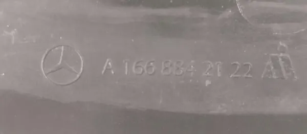 Rejilla de parachoques delantera Mercedes ML W166 image 3