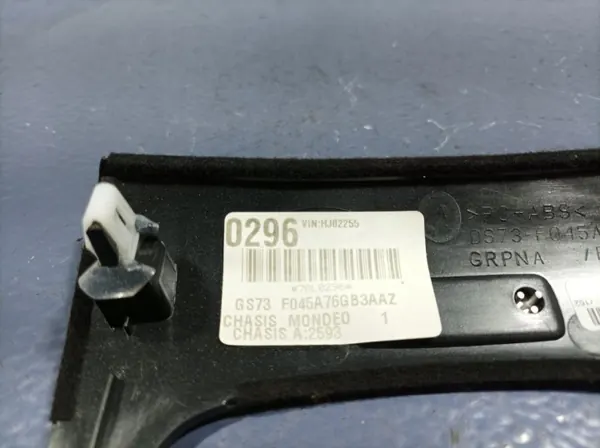 Cubierta túnel palanca cambios Ford Mondeo MK5 OEM DS73-F045A76-G image 4