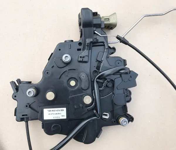 Sliding Door Lock 7H0843654BD Volkswagen Transporter T5 image 2