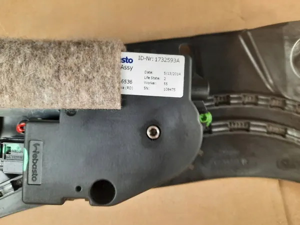 Toit ouvrant BMW 3 GT F34 OEM 8056870 complet image 9