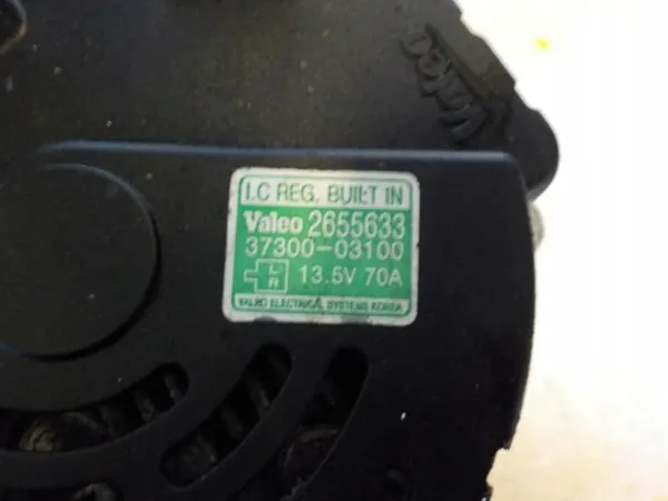HYUNDAI I20 1.2 Alternator OEM 2655633 37300-03100 image 3