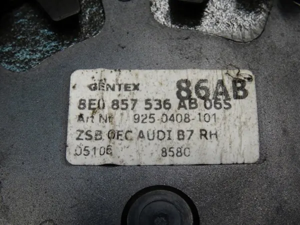 Audi A3 8P peilinlasi oikea OEM 8E0857536AB image 4