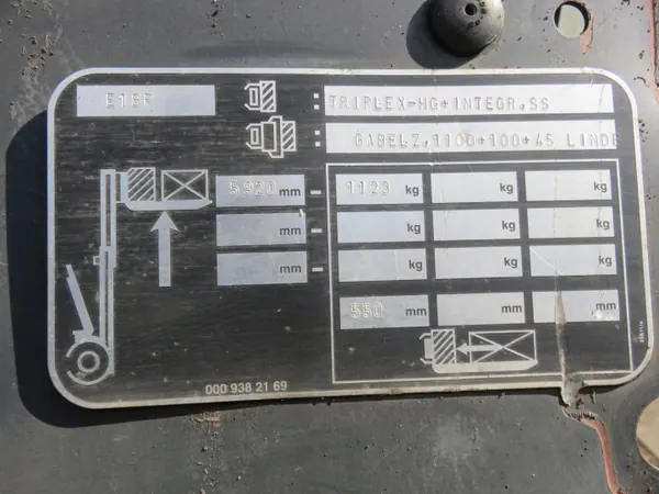 Cabina Linde E18P usada - OEM E18P (40 chars) image 6