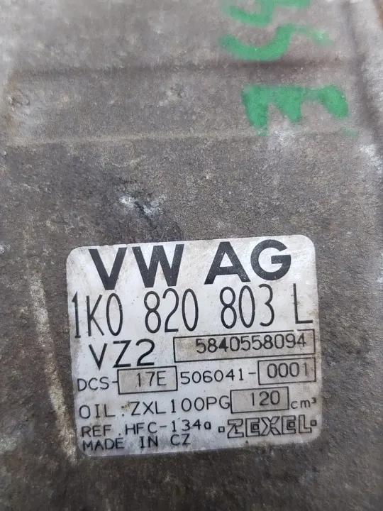 Compresseur Climatisation VW OEM 1K0820803L Occasion image 6