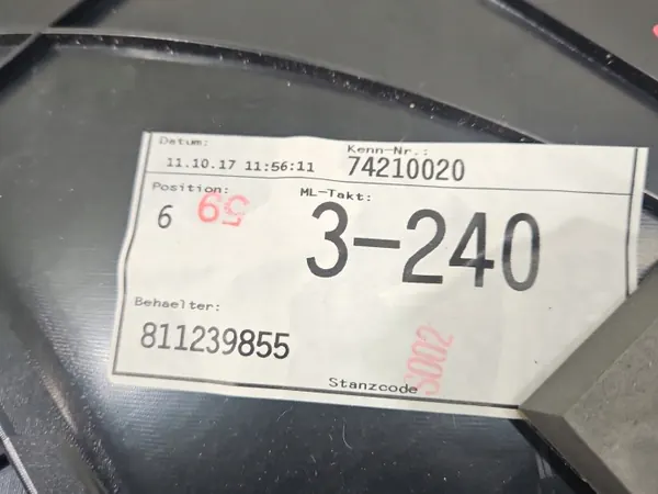 OEM 8W0867487 Audi A4 B9 Sedan Linker Achterdeur Bekleding image 7