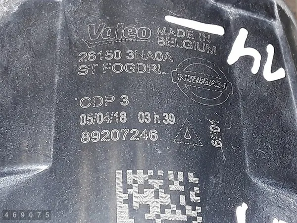 Farol de neblina Nissan Leaf 2014 261503na0a image 3