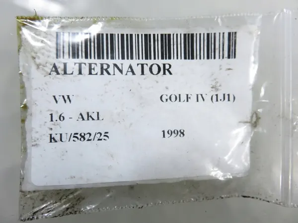 Vaihtovirtageneraattori VW Golf IV 90A image 2