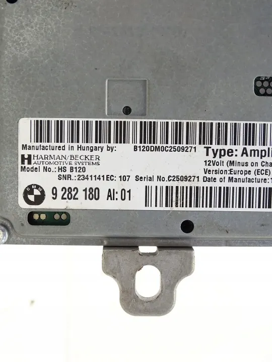Módulo Amplificador Harman OEM 9282180 para BMW Z4 E89 image 3