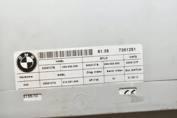 OEM 51247298984 Kit Ouverture Coffre BMW 3 GT image 6