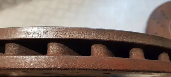 Mercedes C CLK SLK Etu Jarrulevyt ATE 330mm image 7