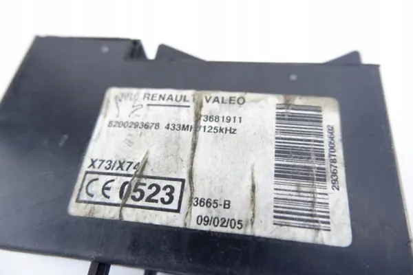 Kartenleser Renault Laguna OEM 8200293678 Gebraucht image 3