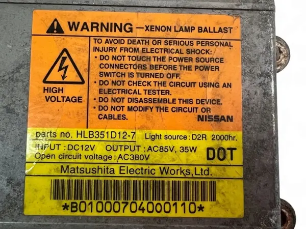 Módulo Xenon OEM HLB351D127 para Nissan Maxima 2003 image 4