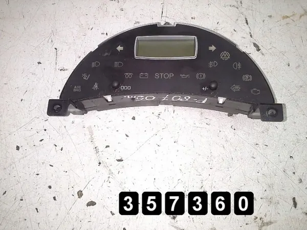 Peugeot 807 Display-Bildschirm OEM AM-357360 Gebraucht image 2