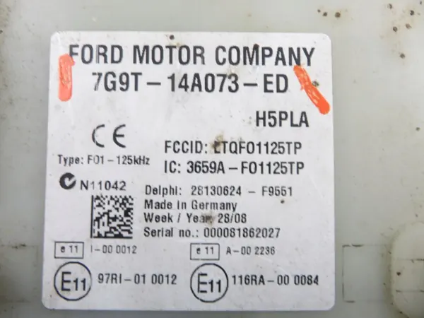 Módulo BSI OEM 7G9T14A073ED - Pieza Ford Usada image 7