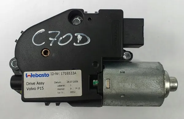Atuador de porta-malas Volvo C70 II OEM 05843648 1701848F image 5