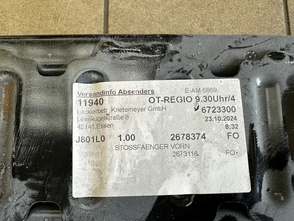 Etupuskuri-tuki Ford Puma MK2 II 2019- M1TB-109A26-AD image 5