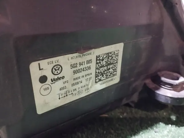 VW GOLF VII - FAROL ESQUERDO 5G2941005 image 5