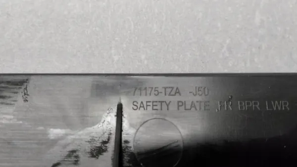 OEM 71175-TZA-J50 Stötfångare underlägg Honda Jazz image 8