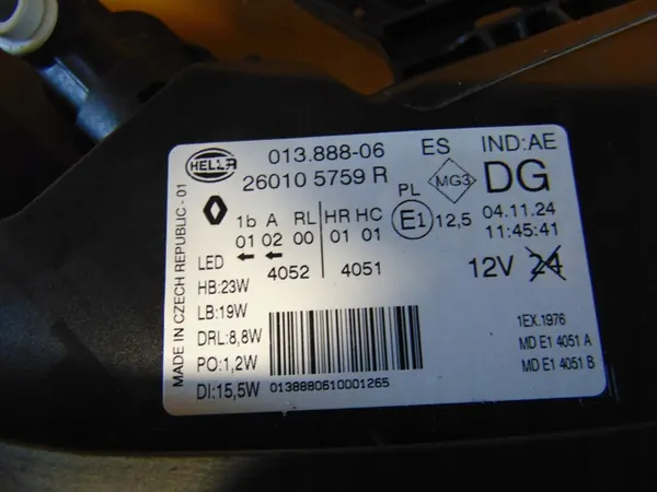 Oikea etuvalaisin Renault Kadjar Lift Full LED image 6