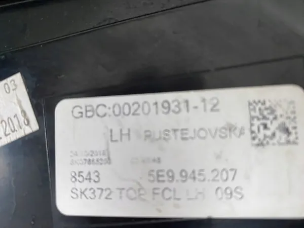 LÁMPARA LED TRASERA IZQUIERDA SKODA OCTAVIA III LIFT 2016- 5E9945207 image 3