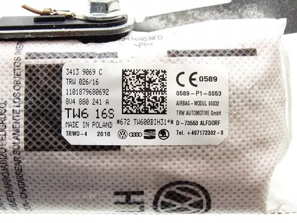 Coussin airbag siège Audi OE 8V4880241A - Occasion image 5