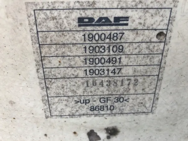 Linker tussenasafdekking OEM 1900487 DAF XF image 6