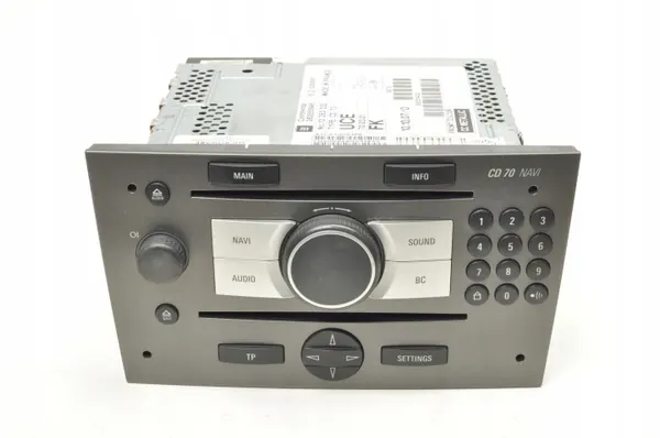Radio avec navigation OEM 13283232 pour Opel Vectra image 2