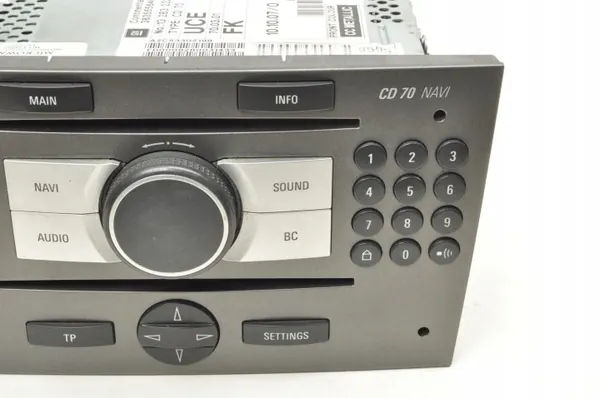 Radio avec navigation OEM 13283232 pour Opel Vectra image 3