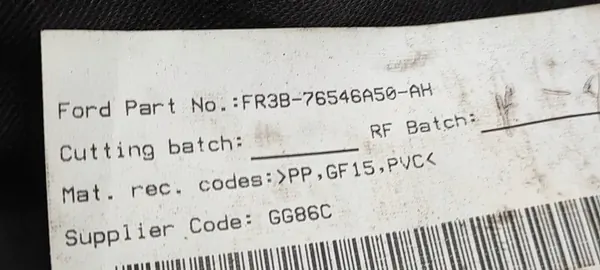 Ford Mustang VI 2019 Vikbart tak OEM FR3B76546A50AH image 2