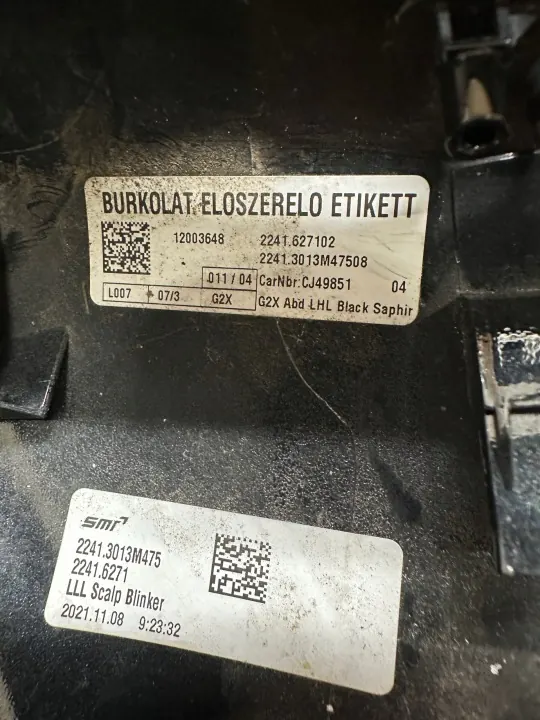 BMW G20/G21 linker spiegelkap OEM CSP - Gebruikt image 7