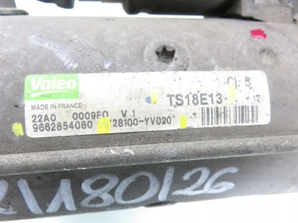 Startmotor OEM 9662854080 voor Citroen C3 Picasso image 3