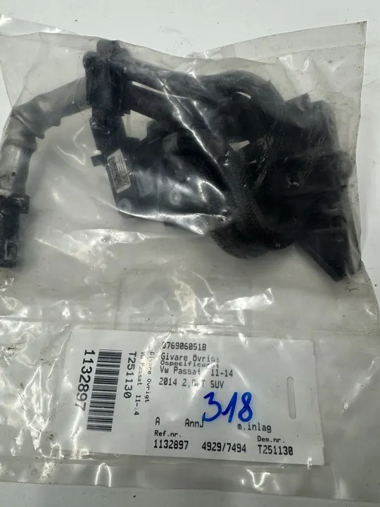 Pakokaasupaineanturi Volkswagen Audi 076906051B image 2