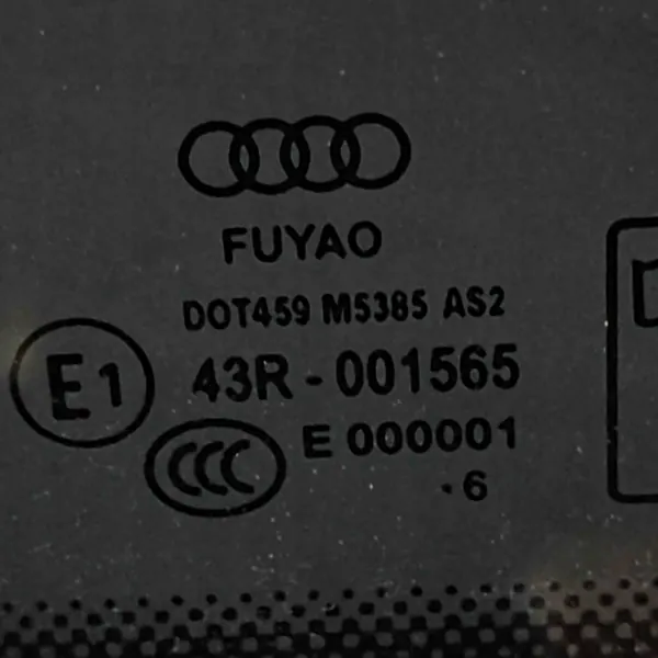 Janela Traseira Esquerda Usada OEM 8W9845297F Audi image 7