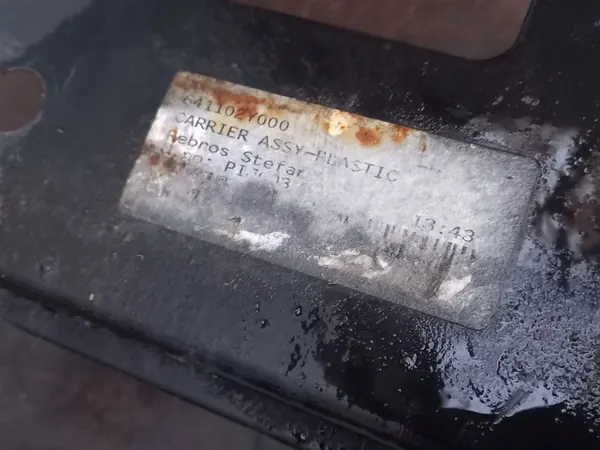 HYUNDAI ix35 Frontstoßstange Verstärkung Aufprallsensor 641102Y000 image 9