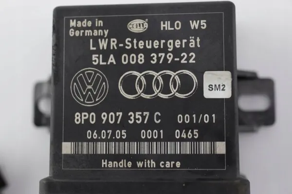 Audi A3 S3 8P 2006 Valo-ohjausmoduuli OEM 8P0907357C image 4