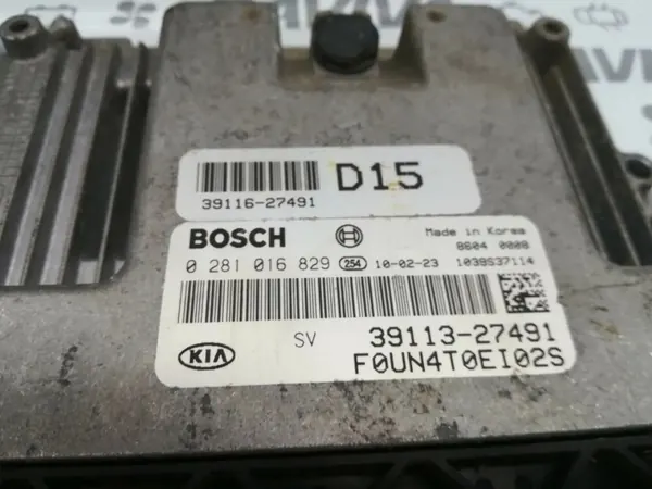 Kia Carens ECU & Avaimet OEM 39113-27491 2.0 CRDi 2010 image 9