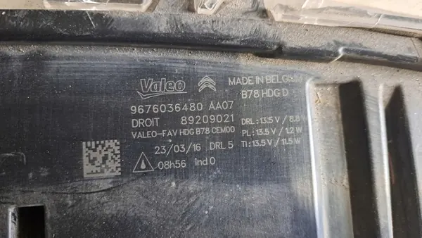 CITROEN C4 SPACETOURER GRAND PICASSO II - LÁMPARA DRL LED image 7