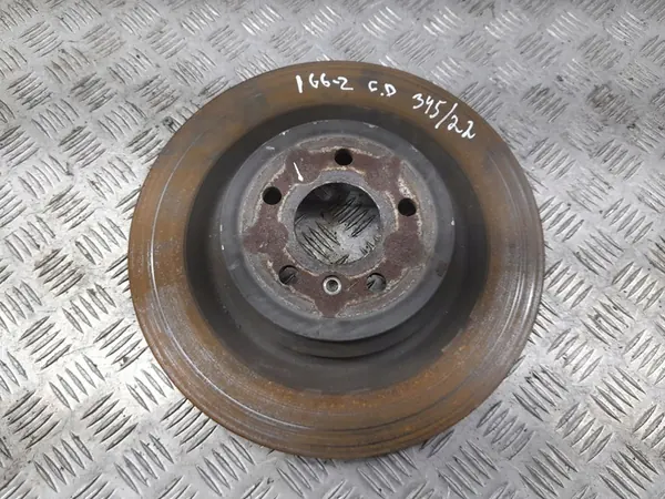 Rechter achterremschijf Mercedes-Benz GL X166 2013 A1664230212 image 2